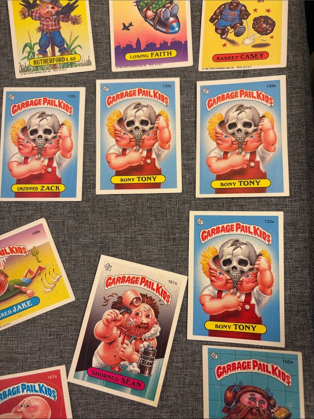 Series 4- Vintage Garbage Pail Kids Trading Cards - Large Lot of 100+